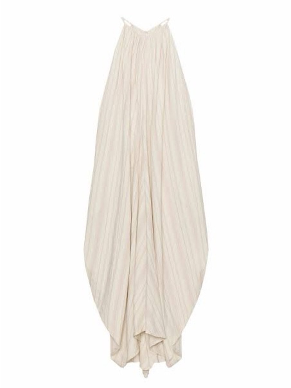 Zara Cream Halter Midi Dress - Picture 3 of 7
